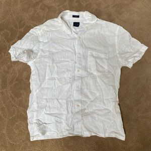 Cotton short sleeved casual shirt